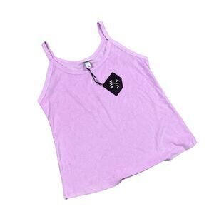 Ava & Viv Women's Plus Size Light Purple Loop Terry Tank Top - Size 1X - NWT